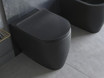 COLORS - Floor mounted ceramic toilet by Scarabeo Ceramiche - view 2